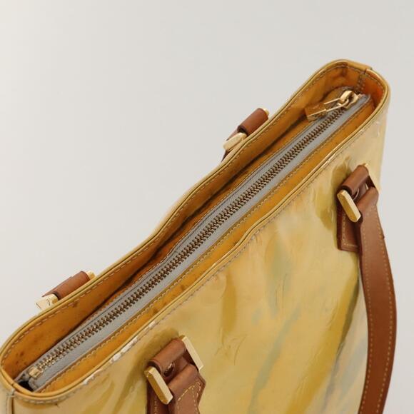 LOUIS VUITTON Monogram Vernis Houston Hand Bag Gris M91053 - Picture 6 of 16